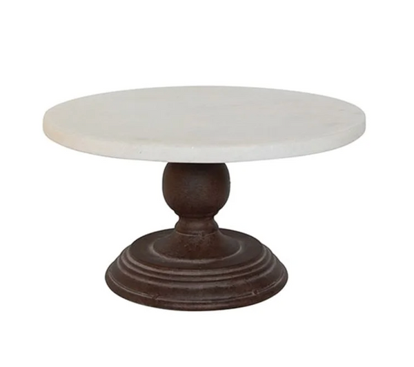 Round Marble Cake Stand